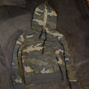 Pink camo hoodie